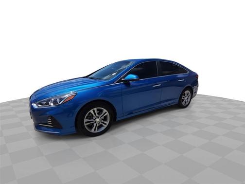 Electric Blue 2018 Hyundai SONATA SEL