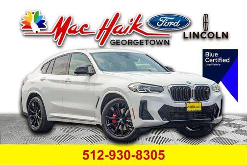 Alpine White 2022 BMW X4 M40i