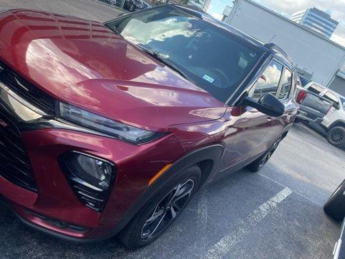 Crimson 2022 Chevrolet Trailblazer RS