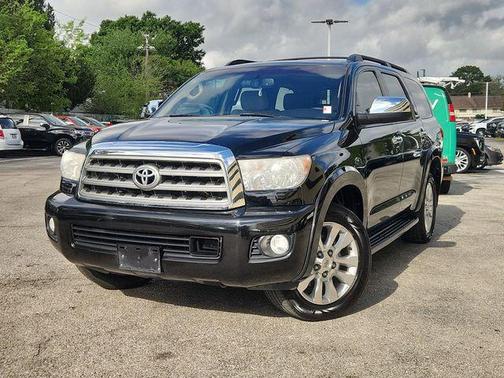 Black 2017 Toyota Sequoia Platinum