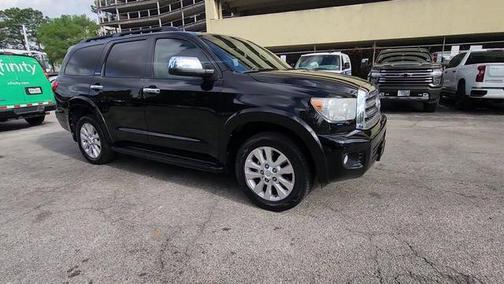 Black 2017 Toyota Sequoia Platinum