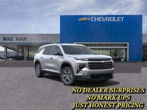 Gray 2025 Chevrolet Traverse LT