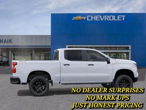 Summit White 2026 Chevrolet Silverado 1500 LT Trail Boss