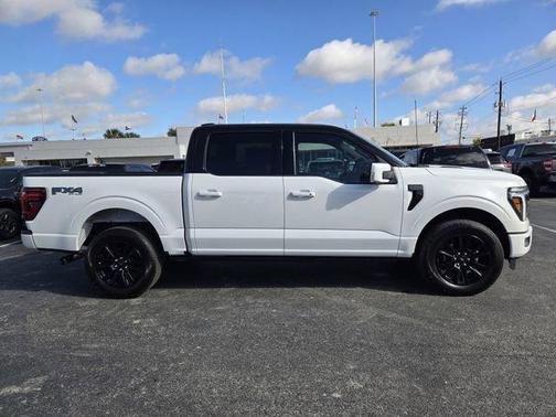 White Metallic 2024 Ford F-150 Platinum