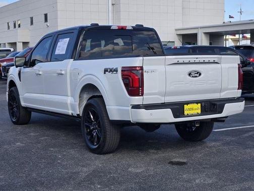 White Metallic 2024 Ford F-150 Platinum