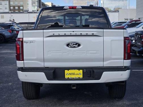 White Metallic 2024 Ford F-150 Platinum