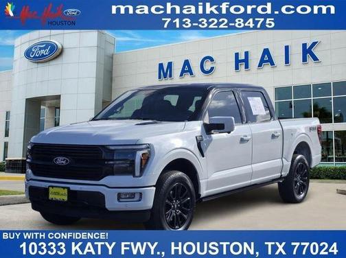 White Metallic 2024 Ford F-150 Platinum