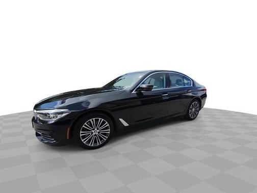 Jet Black 2017 BMW 540 i