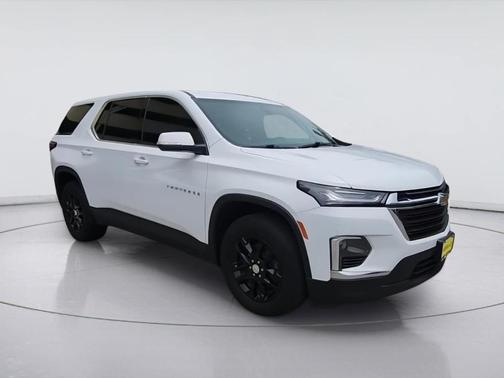 Summit White 2024 Chevrolet Traverse Limited LS