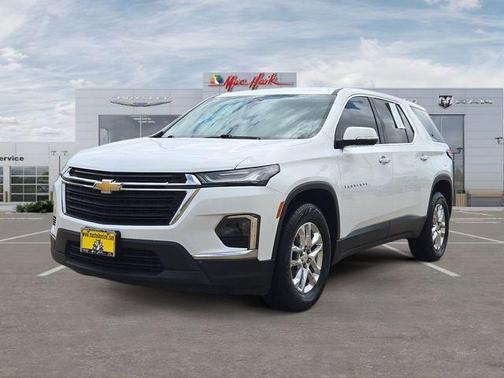 Summit White 2024 Chevrolet Traverse Limited LS