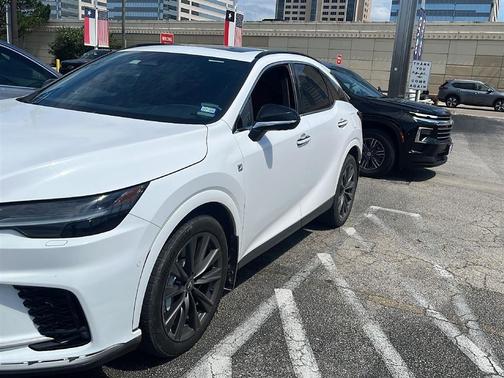 Ultra White 2024 Lexus RX 350 F SPORT Handling