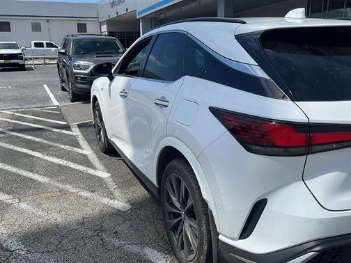 Ultra White 2024 Lexus RX 350 F SPORT Handling