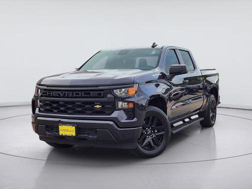 Dark Ash Metallic 2023 Chevrolet Silverado 1500 Custom