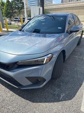 Morning Mist Metallic 2024 Honda Civic Sport Touring