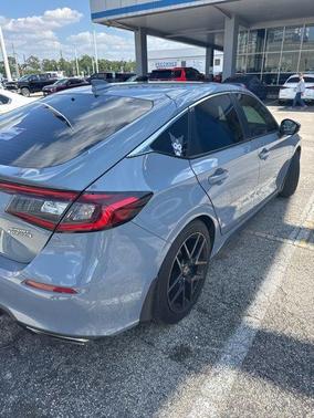 Morning Mist Metallic 2024 Honda Civic Sport Touring