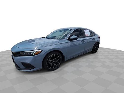 Morning Mist Metallic 2024 Honda Civic Sport Touring