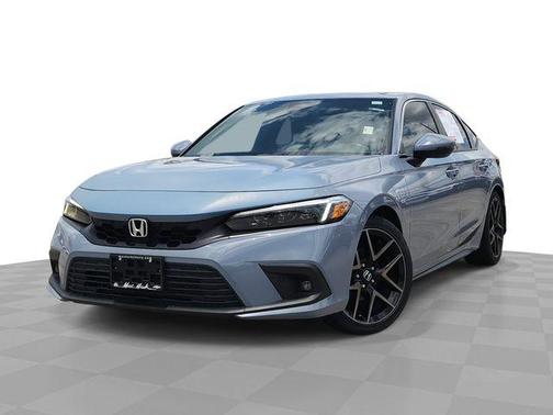 Morning Mist Metallic 2024 Honda Civic Sport Touring