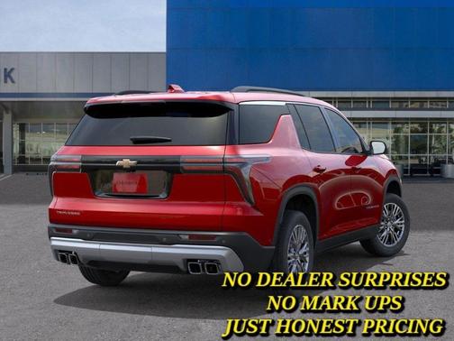Red 2026 Chevrolet Traverse LT