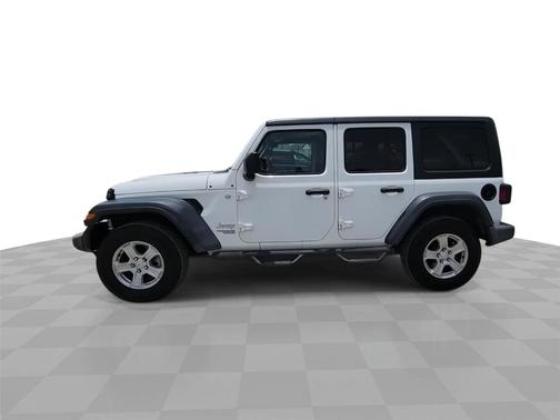 Bright White Clearcoat 2018 Jeep Wrangler Unlimited Sport