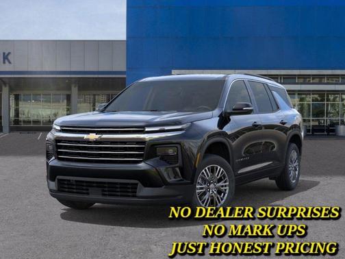 Black 2026 Chevrolet Traverse LT