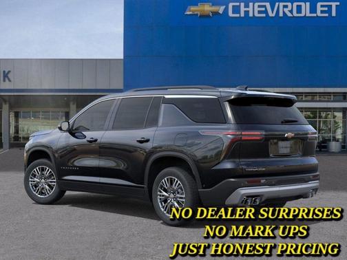 Black 2026 Chevrolet Traverse LT