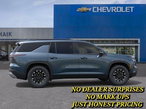 Blue 2026 Chevrolet Traverse Z71