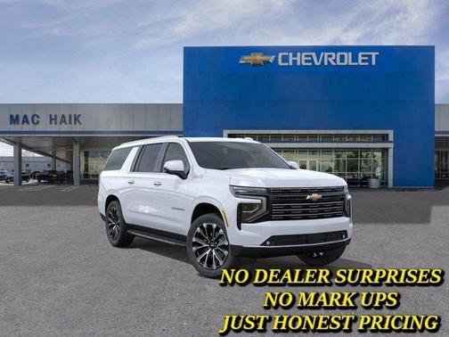 White 2026 Chevrolet Suburban High Country