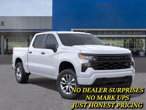 White 2026 Chevrolet Silverado 1500 Custom