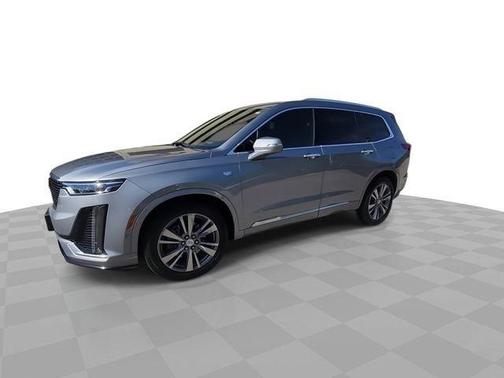 Silver Metallic 2025 Cadillac XT6 Premium Luxury FWD