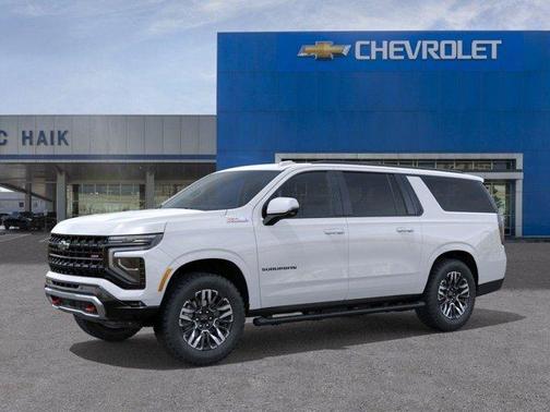 Summit White 2026 Chevrolet Suburban Z71