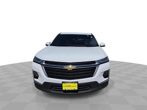 Summit White 2023 Chevrolet Traverse LS