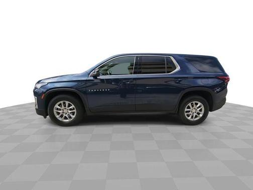 Northsky Blue Metallic 2023 Chevrolet Traverse LS