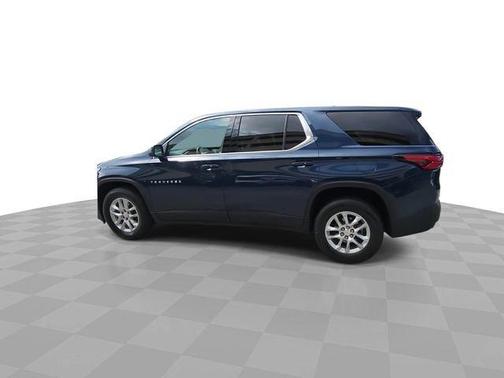 Northsky Blue Metallic 2023 Chevrolet Traverse LS