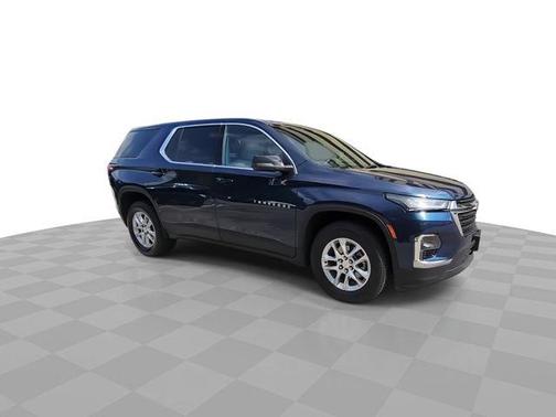 Northsky Blue Metallic 2023 Chevrolet Traverse LS