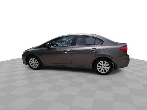 Polished Metal Metallic 2012 Honda Civic LX