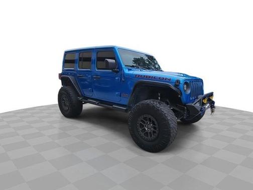 Hydro Blue Pearl 2022 Jeep Wrangler Unlimited Rubicon