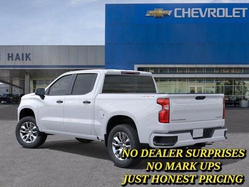 White 2026 Chevrolet Silverado 1500 Custom