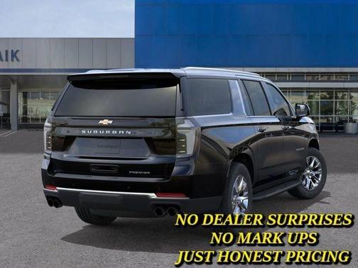 Black 2026 Chevrolet Suburban Premier