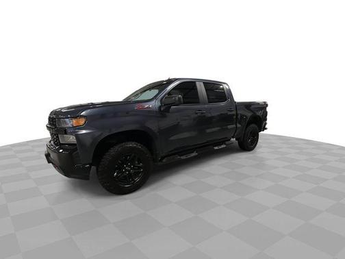 Shadow Gray Metallic 2021 Chevrolet Silverado 1500 Custom Trail Boss