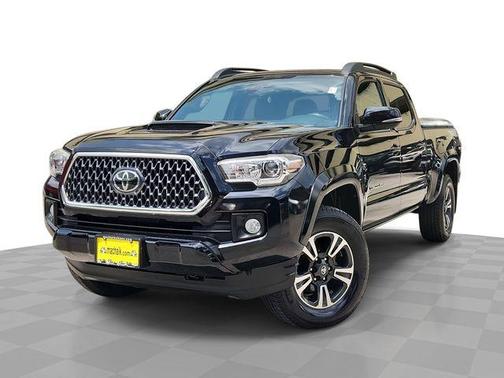 Midnight Black Metallic 2019 Toyota Tacoma TRD Sport