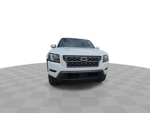 Glacier White 2023 Nissan Frontier SV