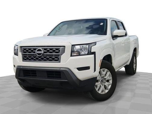 Glacier White 2023 Nissan Frontier SV