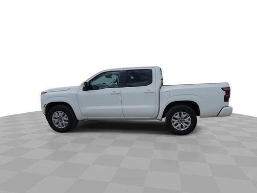 Glacier White 2023 Nissan Frontier SV