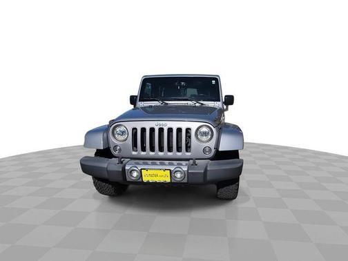 Billet Silver Metallic Clearcoat 2017 Jeep Wrangler Unlimited Sahara