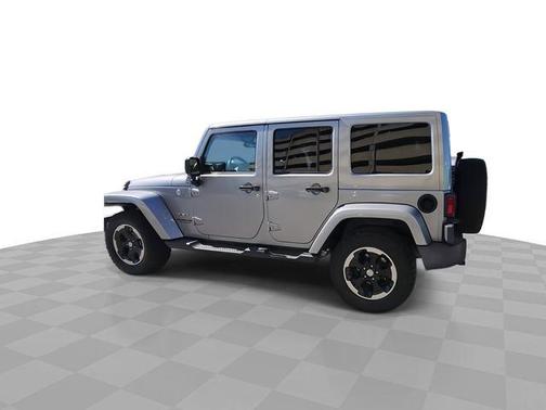 Billet Silver Metallic Clearcoat 2017 Jeep Wrangler Unlimited Sahara
