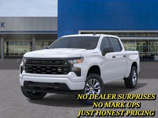 White 2026 Chevrolet Silverado 1500 Custom