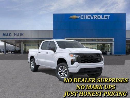 White 2026 Chevrolet Silverado 1500 Custom