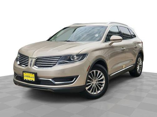 White Gold Metallic 2017 Lincoln MKX Select