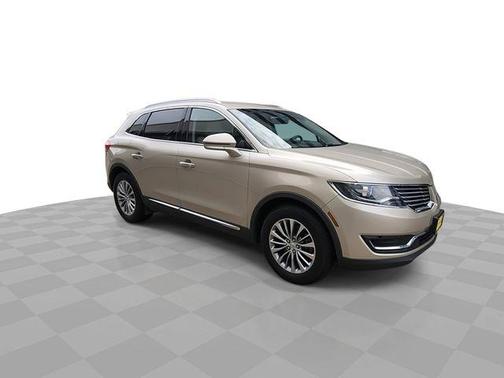 White Gold Metallic 2017 Lincoln MKX Select