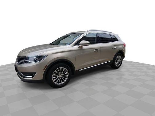 White Gold Metallic 2017 Lincoln MKX Select